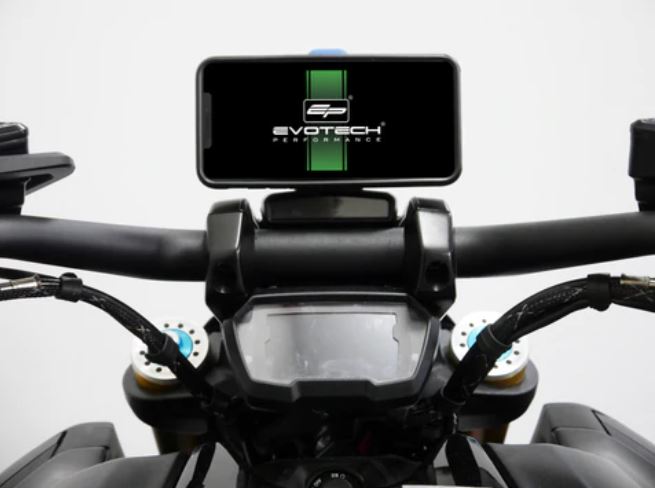 Evotech Performance Quad Lock Compatible Sat Nav Mount '19+ Ducati Diavel 1260/S/Lamborghini