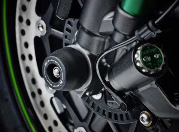 Evotech Performance Front Spindle Bobbins '20-'21 Kawasaki Ninja 1000SX