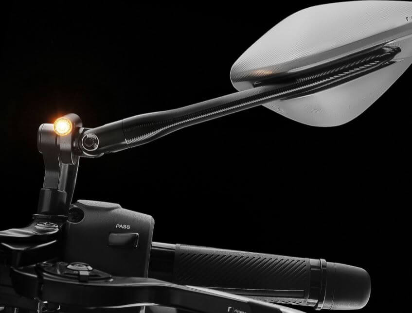 Rizoma FR443B Mouting Kit for Light Unit FR070 Indicators