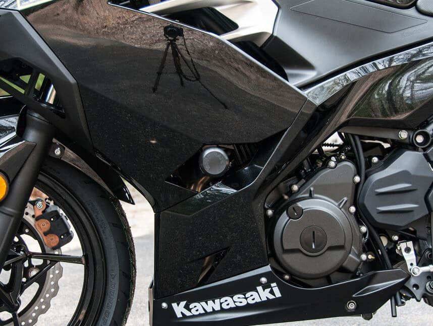 Woodcraft Frame Slider Street Kit '18-'21 Kawasaki Ninja 400/Z400
