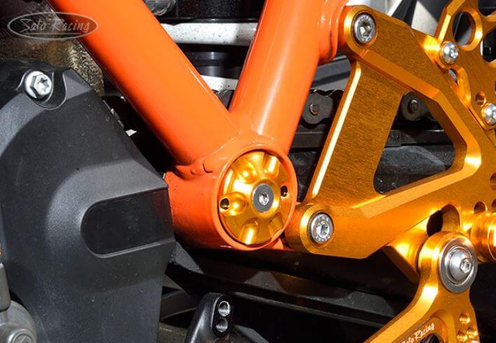 Sato Racing Frame Plug Kit (4-Piece) '20- KTM 1290 Super Duke R