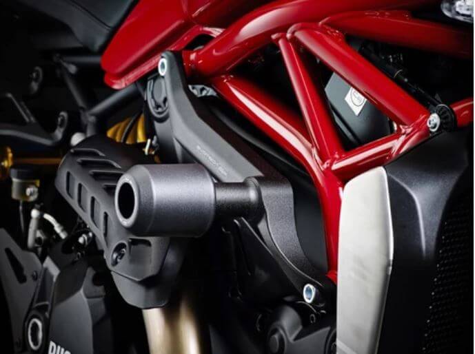 Evotech Performance Frame Sliders / Crash Protection '14-'20 Ducati Monster 821/1200/S, '16-'19 Monster 1200R