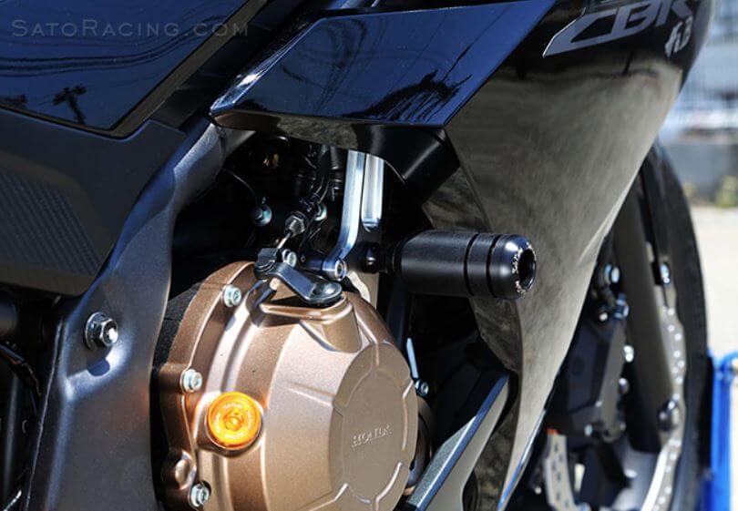 Sato Racing No-Cut Frame Sliders '16-'18 Honda CBR500R/CBR400R