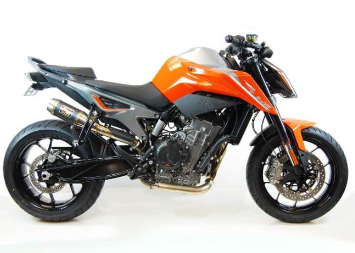 Competition Werkes GP High Slip-On Exhaust 19-24 KTM 790 Duke, 21-24 890 Duke