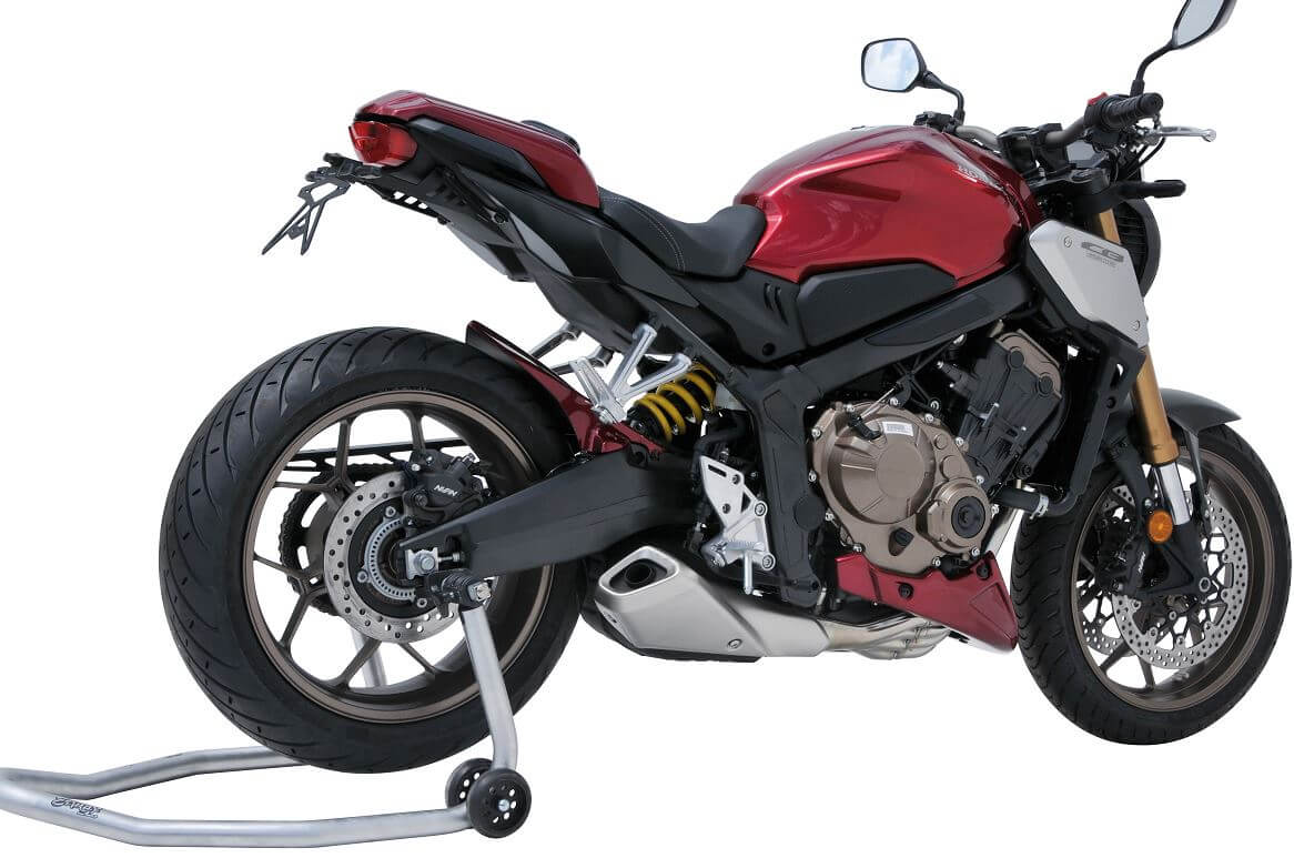 Ermax Rear Hugger w.Chain Guard 2019+ Honda CB650R Neo Sports Cafe - Motostarz USA