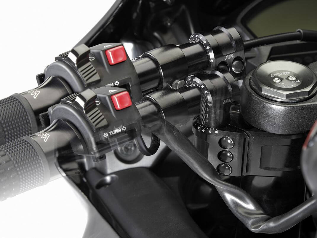 ABM MultiClip Tour Clip-On for BMW R nine T