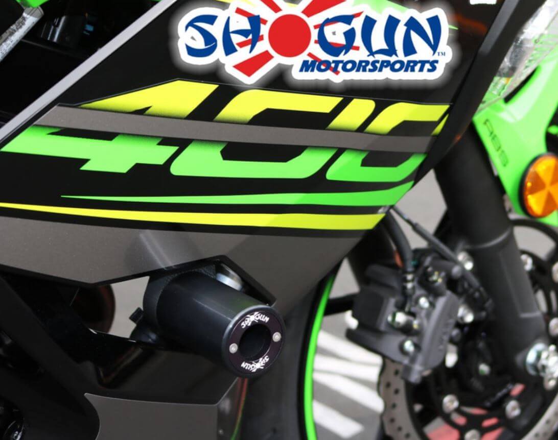 Shogun No Cut PA2 Frame Sliders '18-'20 Kawasaki Ninja 400