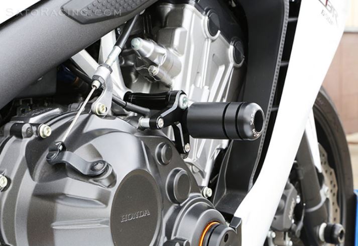 Sato Racing Frame Sliders '19-'20 Honda CBR650R/CB650R, '14-'18 CBR650F/CB650F