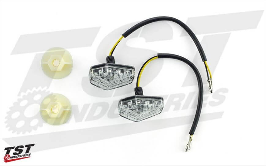 TST LED Front Flush Mount Turn Signals for Suzuki GSX-R600/750