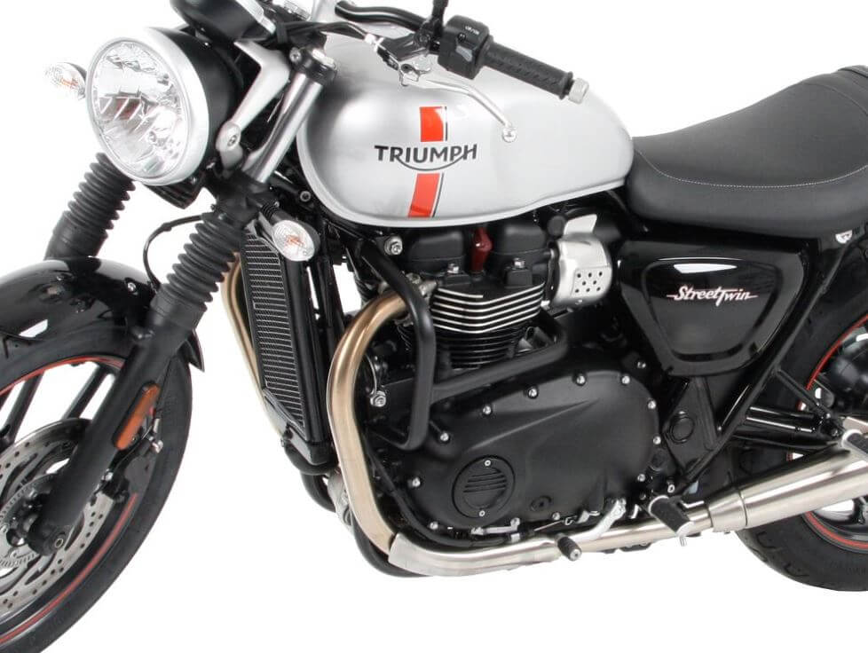 Hepco & Becker Engine Guard for Triumph Thruxton/R, Bonneville  T120/100/Bobber, Speedmaster, Street Twin (Check Fitment)