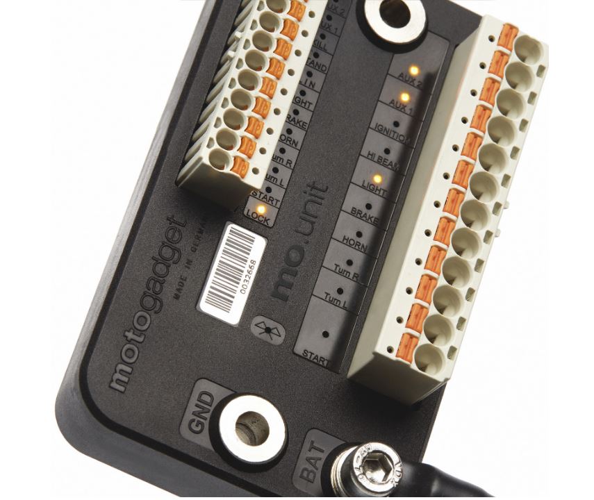 Motogadget Mo.Unit Blue Digital Control Unit with Bluetooth Functions