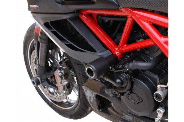 Evotech Performance Frame Sliders/Crash Bobbins for 2011-2014 Ducati Diavel