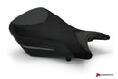 LuiMoto Technik Edition Seat Covers '12-'14 BMW S1000RR - CF Black/Black/Gunmetal