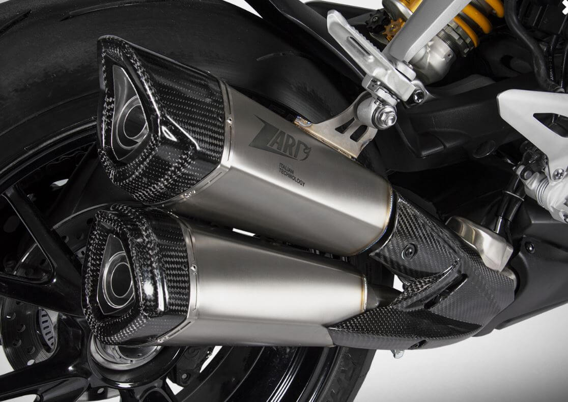 ZARD Titanium Euro 5 Slip-On Exhaust '21-'23 Triumph Speed Triple 1200 RS/RR
