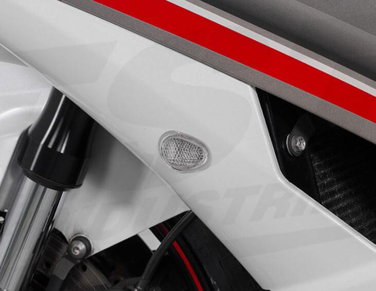 TST Industries HALO-GRT Front LED Flushmount Turn Signals '08-'16 Yamaha R6 - Motostarz USA