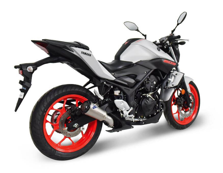 Termignoni SO-02 Titanium Slip-On Exhaust '15-'19 Yamaha YZF R3/MT-03