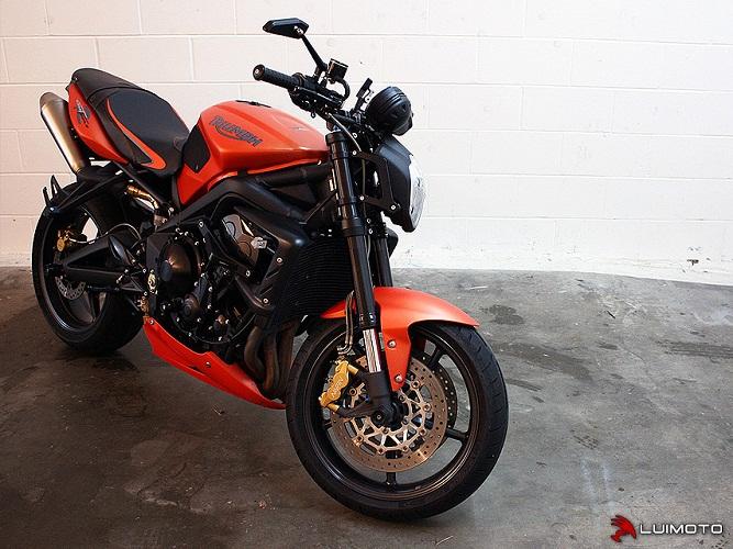 LuiMoto Sport Rider Seat Cover '07-'12 Triumph Street Triple 675