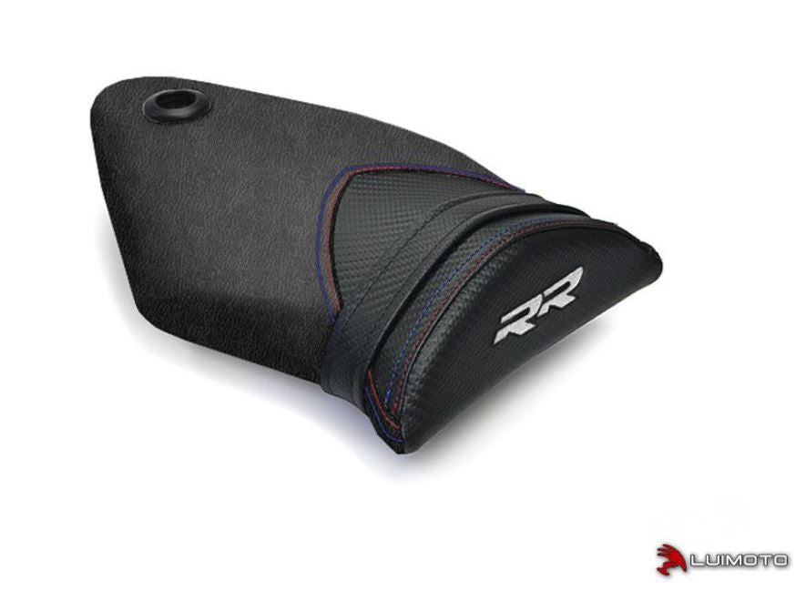 LuiMoto Technik Edition Seat Covers '12-'14 BMW S1000RR - CF Black/Black/Gunmetal