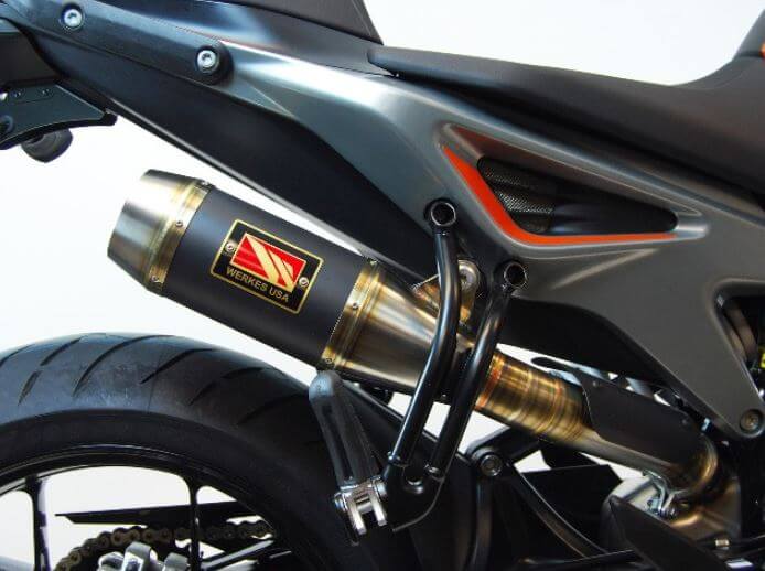 Competition Werkes GP High Slip-On Exhaust '18-'19 KTM 790 Duke