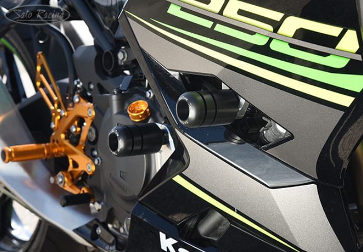 Sato Racing Engine Sliders / Frame Sliders '18-'21 Kawasaki Ninja 400/250