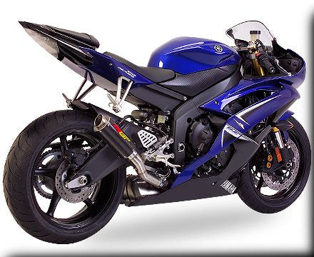 Hotbodies Racing MGP Growler Carbon Slip-on Exhaust System 2006-2013 Yamaha R6