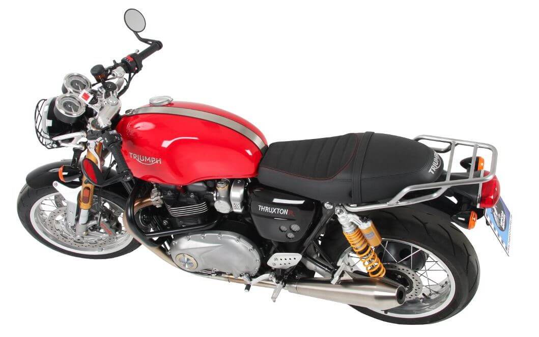 Hepco & Becker Rear Rack for '16-'17 Triumph Thruxton/R - Black