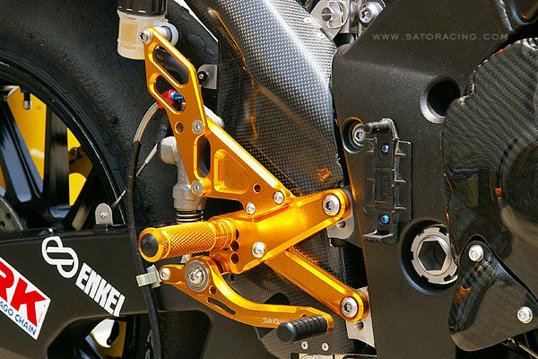 Sato Racing Adjustable Rearsets '09-'14 Yamaha R1