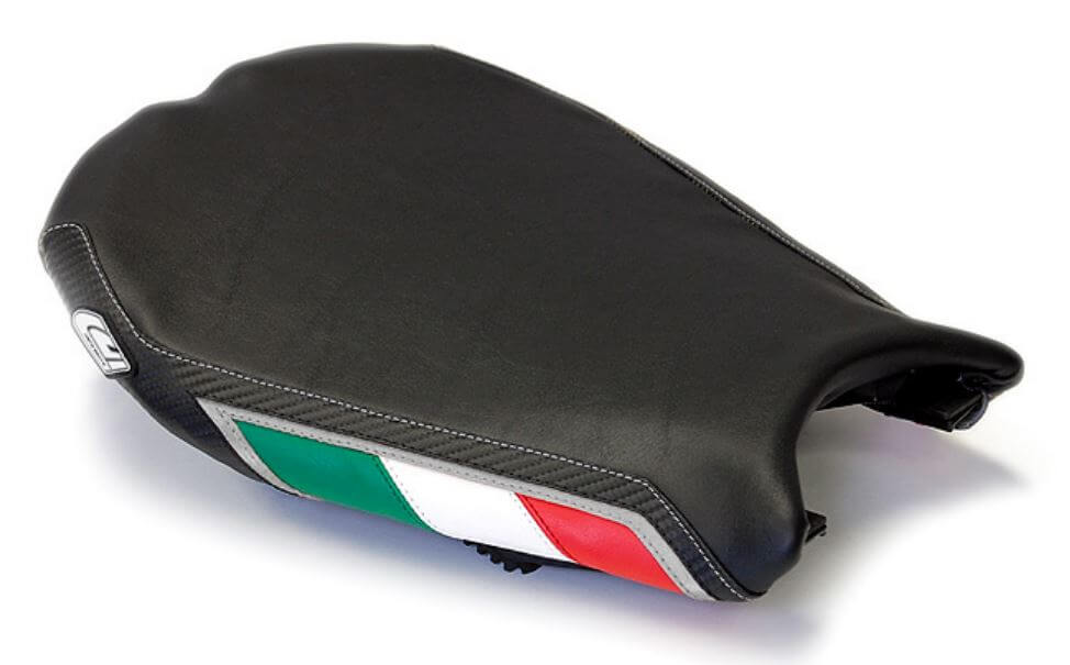 LuiMoto Team Italia Rider Seat Cover DUCATI 848/1098/1198 - Motostarz USA