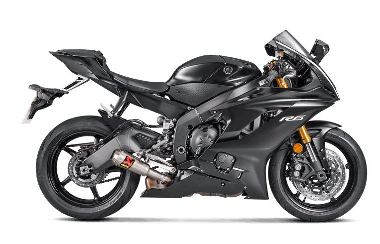 Akrapovic GP-Style Slip On Line (Titanium) Exhaust System '06-'20 Yamaha YZF R6