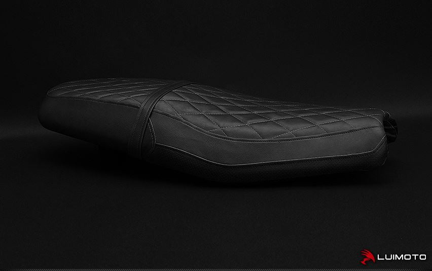 LuiMoto Vintage Diamond Seat Covers 2016-2017 Triumph Street Twin