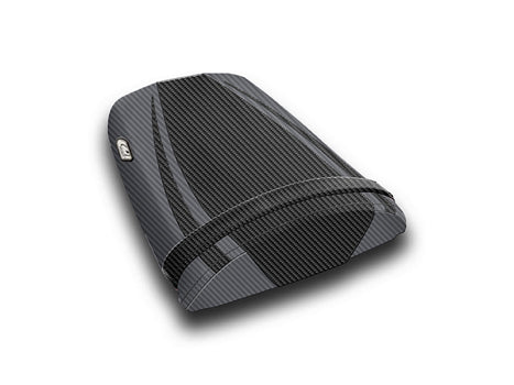 LuiMoto Tribal Flight CF Seat Covers 2004-2007 Honda CBR1000RR - CF Black/Gunmetal