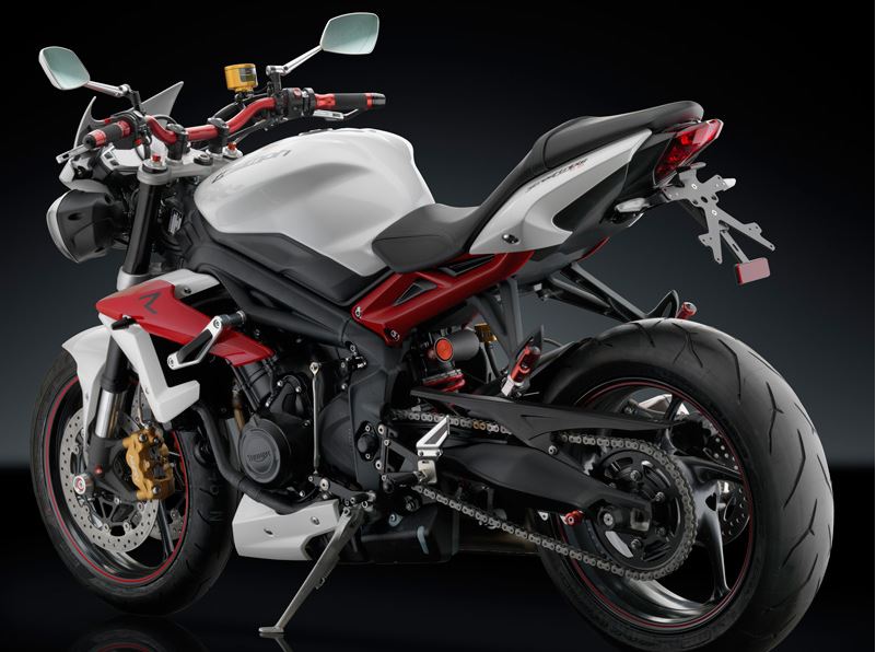 Rizoma "FOX" License Plate Support 2013-2016 Triumph Daytona/Street Triple 675/R | PT656B