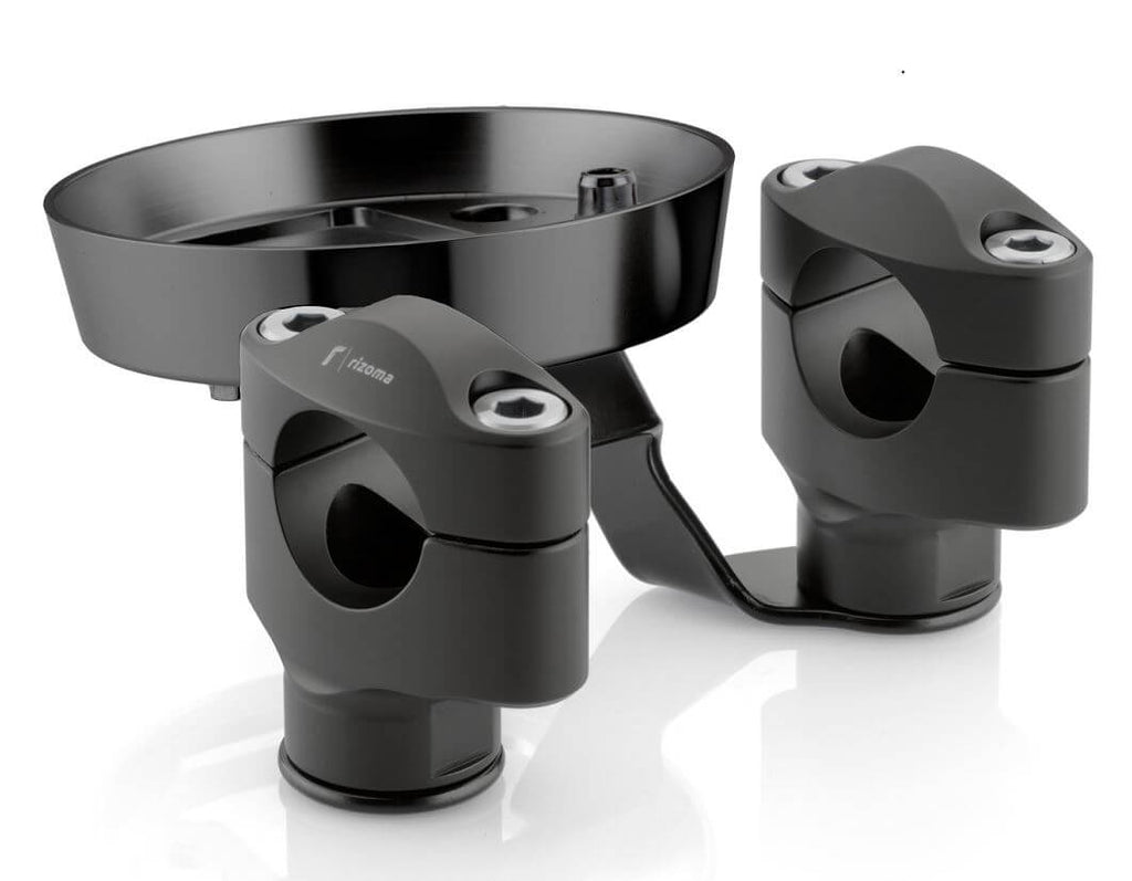 Rizoma Riser Kit w.Gauge Bracket 2015+ Ducati Scramble