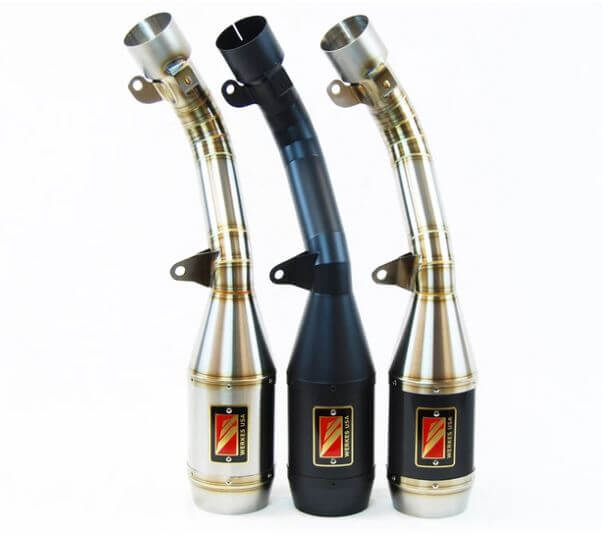 Competition Werkes GP Stainless Steel Slip-on Exhaust 2013-2016 Triumph Street Triple 675/R