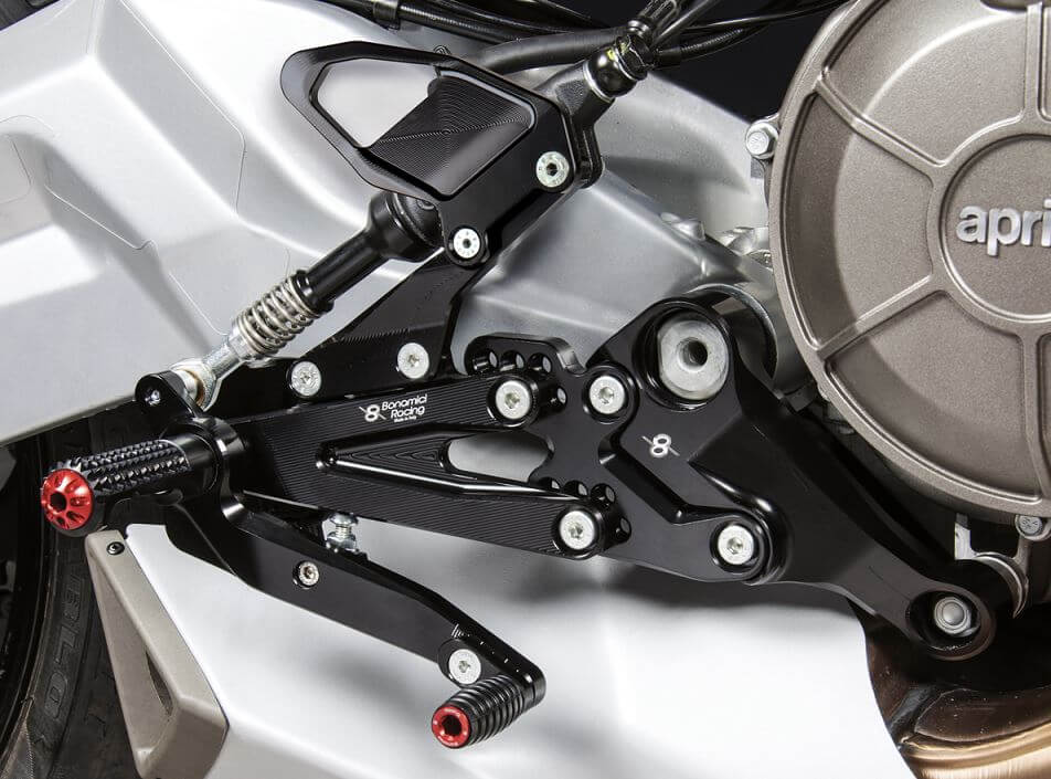 Bonamici Adjustable Rearsets 21-25 Aprilia RS 660/Tuono 660