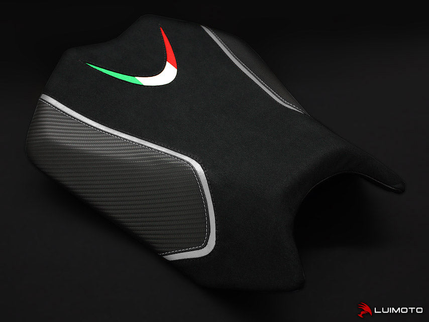 LuiMoto Team Italia Rider Seat Cover '11-'20 Aprilia Tuono