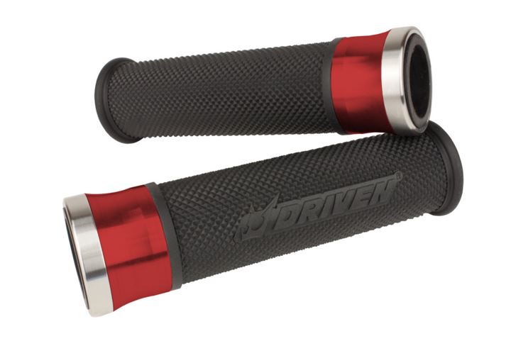 Driven Racing HALO Stainless Steel Grips - motostarz.com