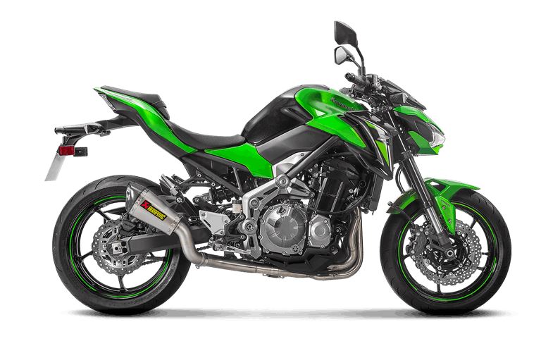 Akrapovic Slip-On Line (Titanium) Exhaust 2017-2018 Kawasaki Z900 | S-K9SO4-ASZT