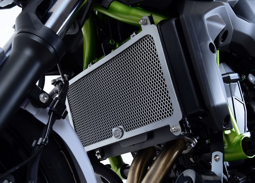 R&G Racing Radiator Guard for '17-'20 Kawasaki Z650, Ninja 650
