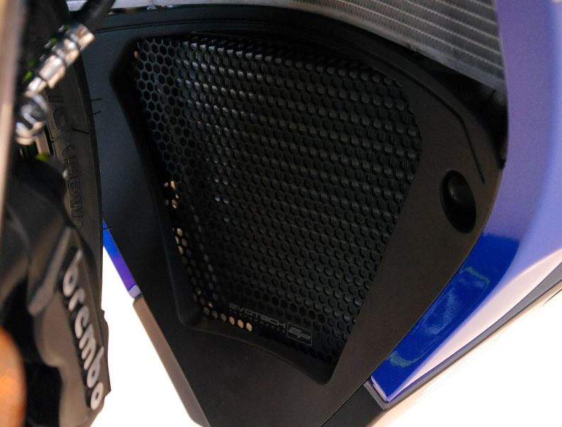 Evotech Performance Oil Cooler Guard 17-22 Suzuki GSX-R1000/R