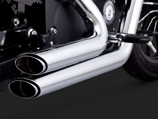 Vance & Hines Shortshots Staggered Full Exhaust System for Harley