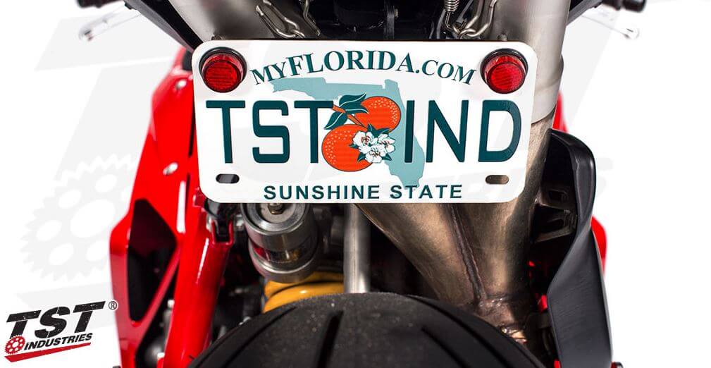 TST Industries Adjustable Fender Eliminator For '08-'11 Ducati 848 / 1098 / 1198