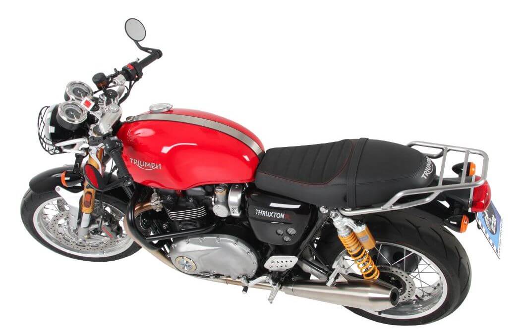 Hepco & Becker Rear Rack for '16-'17 Triumph Thruxton/R - Chrome