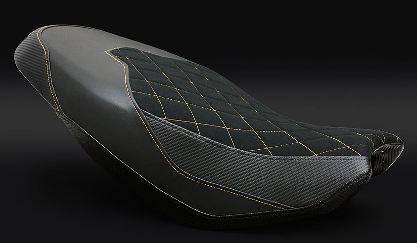 LuiMoto Sport Diamond Rider Seat Covers '15-'22 Ducati Scrambler