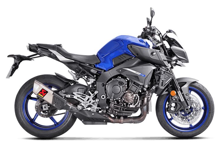 Akrapovic Slip-On Line (Titanium) Exhaust '16-'21 Yamaha FZ-10 / MT-10