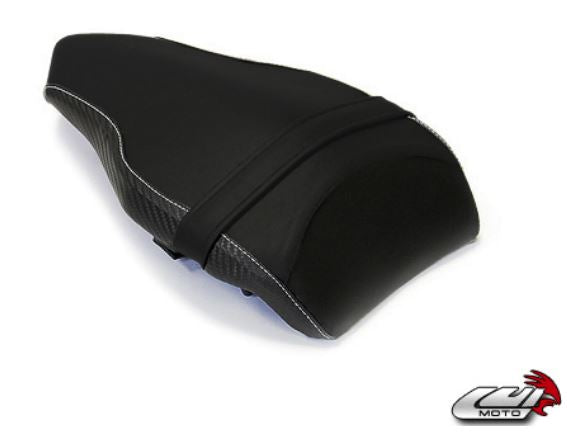 LuiMoto Team Italia Suede Leather Passenger Seat Cover Ducati 848/1098/1198