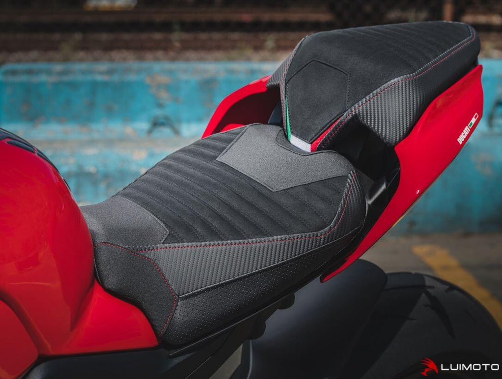Shop LuiMoto Ducati STREETFIGHTERV4 Seat Cover '20-'21 Corsa