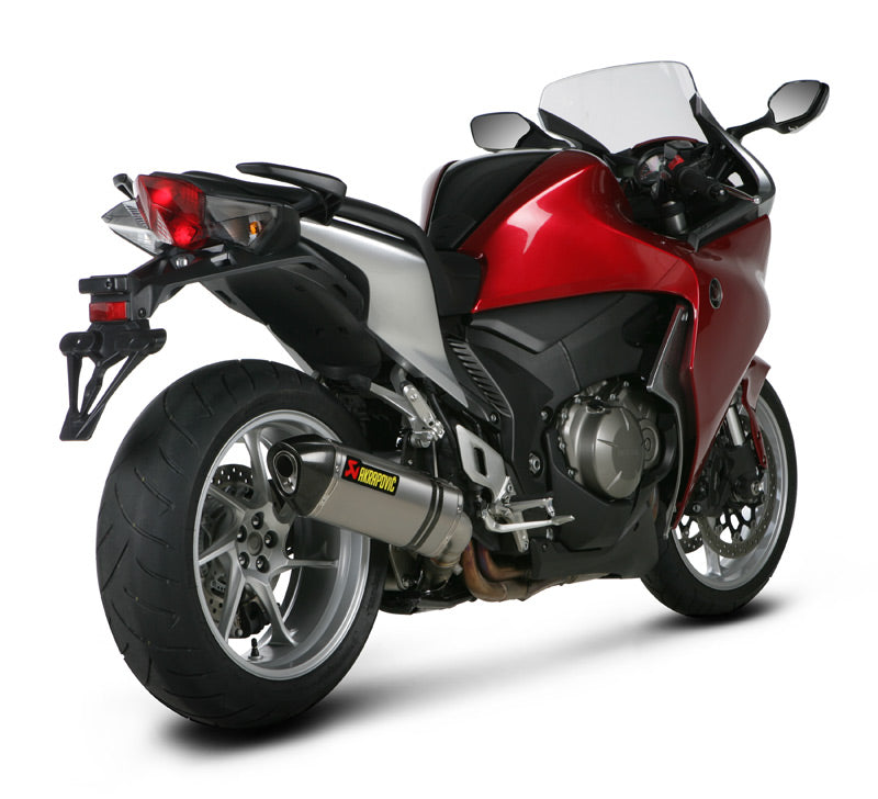 Akrapovic Hex Slip-On Street Legal Exhaust System '10-'15 Honda VFR 1200