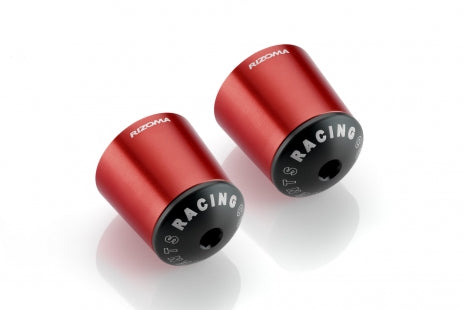 Rizoma OEM Barends Caps / Sliders for KAWASAKI - Red