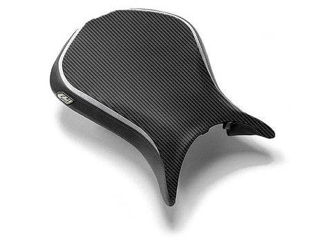 LuiMoto Team Kawasaki Seat Covers 2007-2008 Kawasaki ZX6R - Black